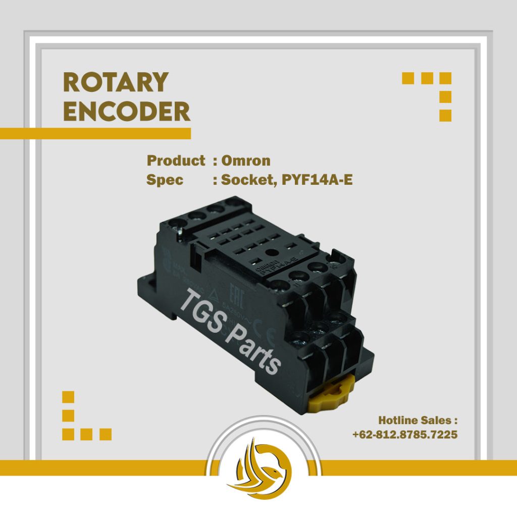 Rotary Encoder – OMRON Socket PYF14A-E