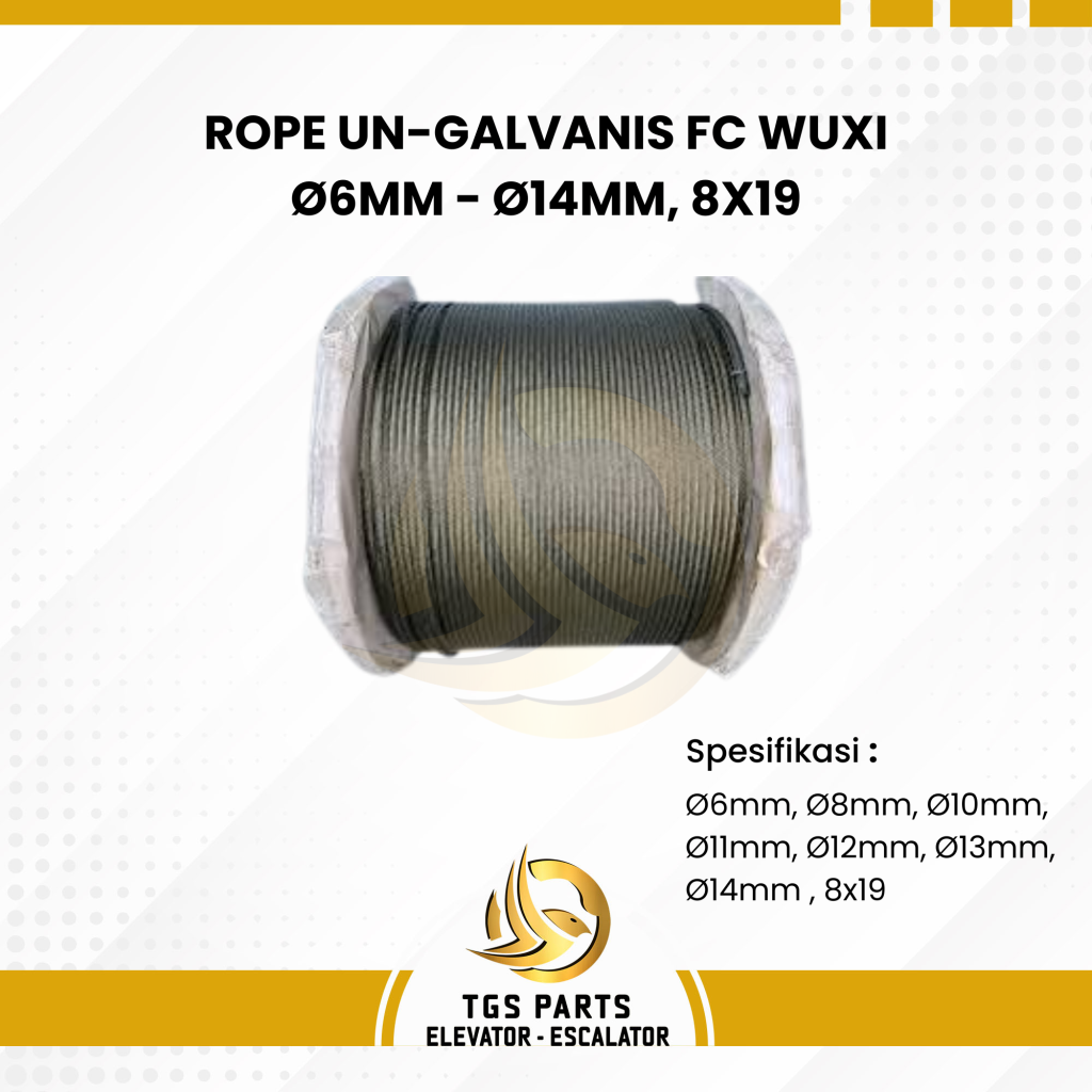 Rope UN-Galvanis FC Wuxi 6MM-14MM 8×19