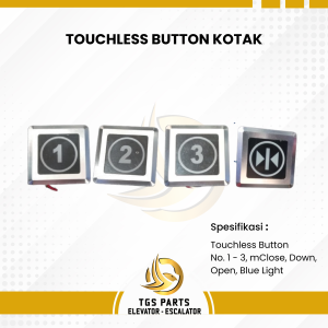 Touchless Square Button